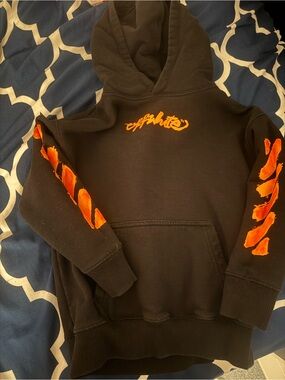 Kids off white hoodie authentic